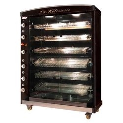 Doregrill MAG6GAS LP MAG Series Gas 6 Spit Rotisserie w/ 30 Bird Capacity, Liquid Propane, Black, Gas Type: LP, 208/220 V