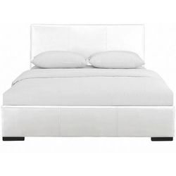 Hindes Upholstered Platform Bed, Beige, King by Camden Isle in White (Size KING)