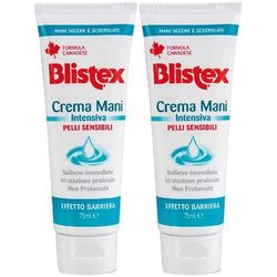 Blistex Crema Mani Intensiva Pelli Sensibili 75 Ml Set da 2 2x75 ml