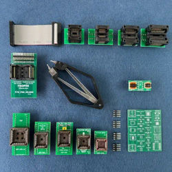 13 parts ( adapter kit ) for XGecu T76 programmer include TSOP32/40/48/56 ZIF adaptor (T76_F56_05-002 V1.0) PLCC