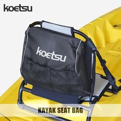 TEMU Koetsu Universal Kayak Seat Storage Bag - Waterproof 600d Oxford Cloth Organizer With Adjustable Straps