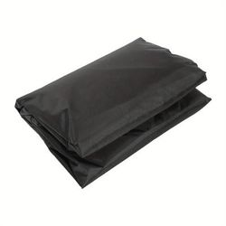 TEMU Upgraded 231x231x30cm Protector Cover, Hot Tub Cover, Outdoor Square Rainproof Dust Proof Bathtub Protector Cover, Bath Cover- Foldable, And Disassemble, Storage Does Not Take