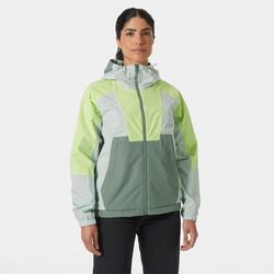 Helly Hansen Women’s Rig Rain Jacket Green XL