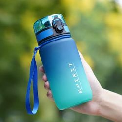 TEMU 20oz Leak-proof Sports Water Bottle With Time Marker & - Cycling, Running & Outdoor Activities, Pvc-free