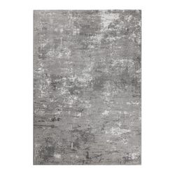 Tappeto velluto rasato stile vintage grigio beige con rilievo 133x200