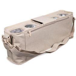 Wonderfold Large Parent Console with Insulated Cup Holders - Beige