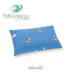 FABE Cuscino ortopedico school antiacaro Greenfirst® con federa azzurr