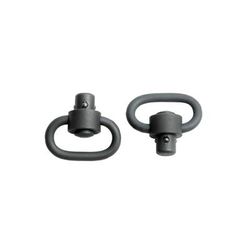 GrovTec US Heavy Duty Push Button Swivels Black 1in GTSW105