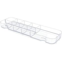 Deflecto 29311CR Caddy Storage Tray - 9 Compartment(s) - 1.3", x 13.1" x 3.8" Depth DEF29311CR