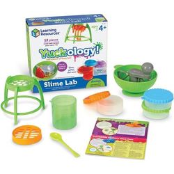 Learning Resources LER2944 Slime Lab, Yuckology, 4-1/2"Wx9"Lx10"H, Multi - 1 Set LRNLER2944