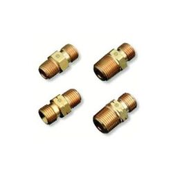 Western Enterprises Regulator Outlet Bushing, 200 psi, Brass, D-Size, 3/4 in (NPT) LH, Male, Fuel Gas (312-D-33)