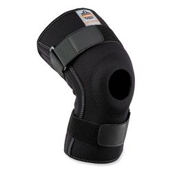 Ergodyne 16543 ProFlex 620 Open Patella Spiral Stays Knee Sleeve, Medium, Black, Ships in 1-3 Business Days EGO16543
