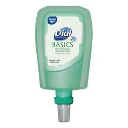 Dial Professional 16722EA FIT Basics Hypoallergenic Foaming Hand Wash Universal Touch Free Refill, Honeysuckle, 1 L Refill DIA16722EA