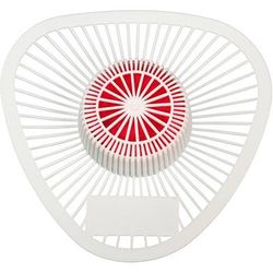 Impact Products 9587 Urinal Screen W/Camphor Block, Air Soluble, 12/CT, White/Pink - Case of 12 IMP9587