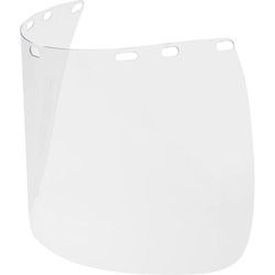Honeywell 296585WHI Faceshield Replacement Visor, 10/Bag, Clear - Bag of 10