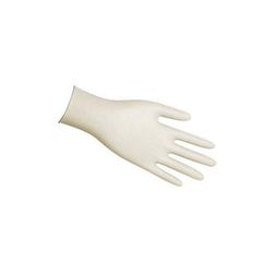 Memphis Glove Disposable Latex Gloves, Powder Free, Rolled Cuff, 5 mil, Nat. White, Small (127-5055S)