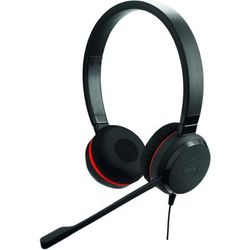 Jabra Evolve 20Se Headset - Stereo - Usb - Wired - Over-The-Head - Binaural - Supra-Aural - Noise Canceling