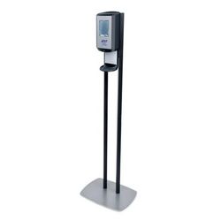 Purell Cs8 Dispenser Floor Stand, For Hand Sanitizer, Graphite, 7418-Ds