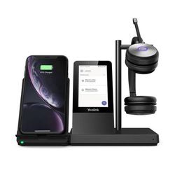 Yealink Dual Teams Dect Wireless Headset, Black, Yea-Wh66-Dual-Team