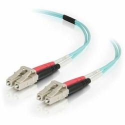 C2G 10M Lc-Lc 50/125 Duplex Multimode Om4 Fiber Cable - Aqua - 33 Ft - 10M Lc-Lc 50/125 Duplex Multimode Om4 Fiber Cable - Aqua - 33 Ft