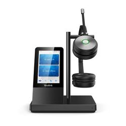 Yealink Dual Dect Wireless Headset, Black, Yea-Wh66-Dual-Uc