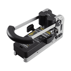 Carl Xhc 2300N Extra Heavy-Duty 2-Hole Punch, Gray