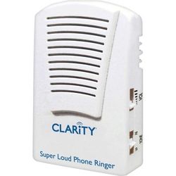 Clarity Sr100 Super Loud Phone Ringer - Phone Line (Rj-11) - White