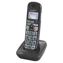 Clarity D703Hs Expandable Handset For D703 Dect 6.0 Amplified Cordless Phones, Black, Clar52703