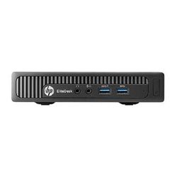 HEWLETT PACKARD CO HP EliteDesk 800 G1 Mini Refurbished Desktop PC, Intel Core i3, 8GB Memory, 480GB Solid State Drive, Windows 10, RF610476
