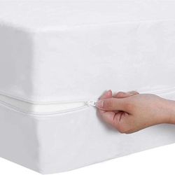 TEMU Zipper Waterproof Mattress Protector Cover Fully Protection 6 Sides Of Your Valuable Mattress