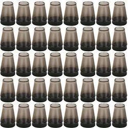 TEMU 40pcs Silicone Chair Leg Protectors With Felt Pads - Non-slip, Quiet Furniture Foot Caps For Chairs & Tables, Scratch & Noise Reduction,