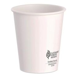 Dart ThermoGuard Paper Hot Cup, 12 oz, White, 30/Pack (DCCDWTG12W)