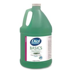 Dial Professional Basics Foaming Hand Wash, Unscented, 1 gal Refill Bottle (DIA1700035438)
