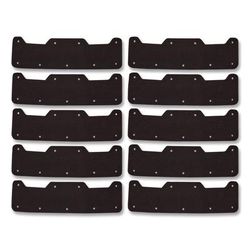 ergodyne Skullerz 8953 Hard Shell Bump Cap Sweatband Replacement, Black, 10/Pack (EGO60237)