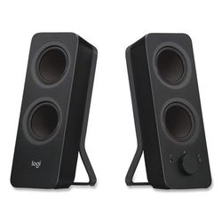 Logitech Z207 Computer Speakers, Bluetooth/3.5 mm Jack, Black (LOG2791667)