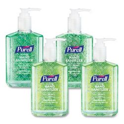 PURELL Advanced Hand Sanitizer Soothing Gel, 8 oz Pump Bottle, Fresh Scent, 4/Pack (GOJ967406ECDPK)