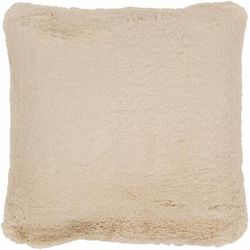 Mcminnville 20" Square Modern Tan Throw Pillow - Boutique Rugs