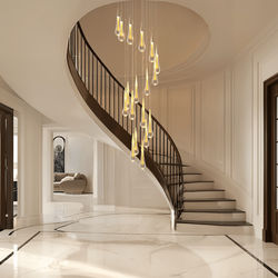 Indra | Crystal Droplet Chandelier | Warm White (3000k) / 8 Droplets | MOD LIGHTING