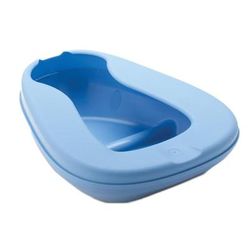 Medline Autoclavable Bedpan, Contour, Blue, 12/CS (DYND88200)
