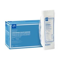 Medline Bulkee Lite Sterile Gauze Bandage, 6" x 4.5 yd., 48/CS (NON27499)