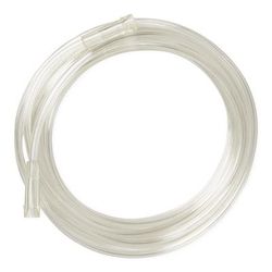 Medline Clear Crush-Resistant Oxygen Tubing, 50', Standard Connector, 1 EA (HCS455010H)