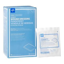 Medline 3" x 4" SORBEX Sterile Absorbent Dressings, 1 EA (NONEX0034H)