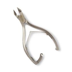 Medline 5.5" (14 cm) Konig Double Spring Angled Concave Nail Clipper with Catch, 1 EA (MDS7433114)