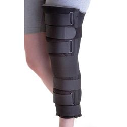 Medline Deluxe Cut-Away Knee Immobilizer, 22", Universal, 1 EA (ORT2421022)