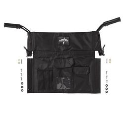 Medline Black Upper Handle for Ultralight Bariatric Transport Chair, 1 PR (WCA808UHKR)