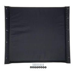 Medline 20" Black Nylon Seat Upholstery for MDS80656 Series K4 Wheelchairs, 1 EA (WCA806927K4)
