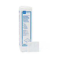 Medline Gauze Nonsterile Nonwoven 4-Ply Sponges, 2" x 2", 8000/CS (NON25224)