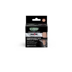 Medline Ironman CURAD Performance Series IRONMAN Kinesiology Tape, Beige, 2" x 10", Without Canister, 12/CS (CURIM5059)