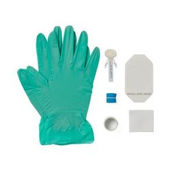 Medline 7-Piece IV Start Kit with 1 ChloraPrep Applicator, SureSite Window Dressing, 1 Pair Vinyl Gloves, 100/CS (DYND74261)