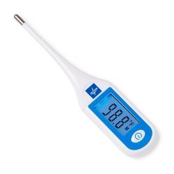 Medline Large-Display Digital Thermometer, Fahrenheit/Celsius, 200/CS (MDS9953)